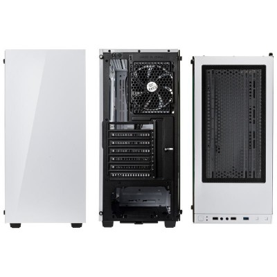 Case Kolink Stronghold Midi-Tower Vetro Temperato Bianco