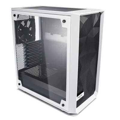 Case Fractal Design Meshify C White Midi-Tower Vetro Temperato Bianco