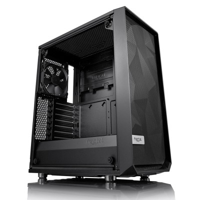 Case Fractal Design Meshify C Midi-Tower Vetro Temperato Nero