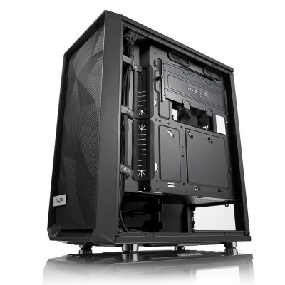 Case Fractal Design Meshify C Midi-Tower Vetro Temperato Nero