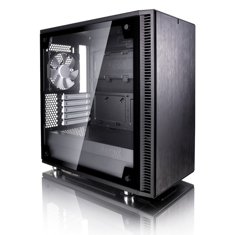 Case Fractal Design Define Mini C TG Nero Midi Tower Micro-ATX