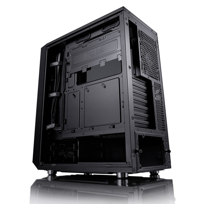 Case Fractal Design Meshify C Midi-Tower Dark Vetro Temperato nero