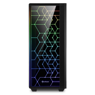 Case Sharkoon RGB LIT 100