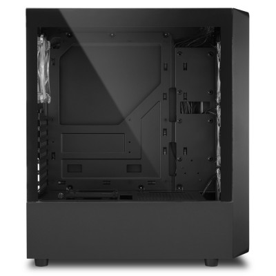 Case Sharkoon TK4 RGB vetro temperato Nero