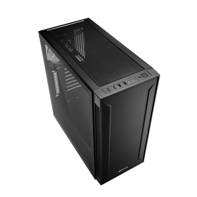 Case Sharkoon TG6M RGB vetro temperato Nero