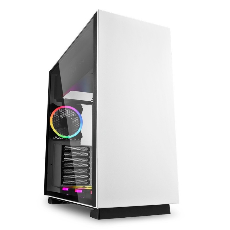 Case Sharkoon PURE STEEL Bianco RGB