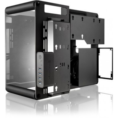 Case Raijintek Paean M Midi-Tower Showcase Nero