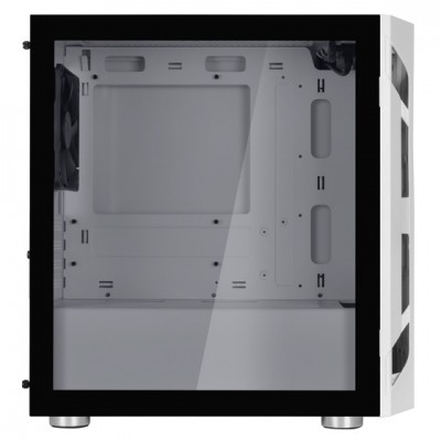 Case SilverStone Fara H1M Micro-ATX Vetro Temperato Bianco