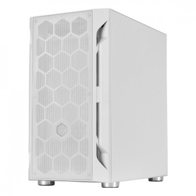 Case SilverStone Fara H1M Micro-ATX Vetro Temperato Bianco