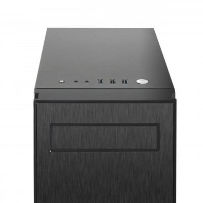 Case Chieftec AL-02B-TG-OP Tower Nero