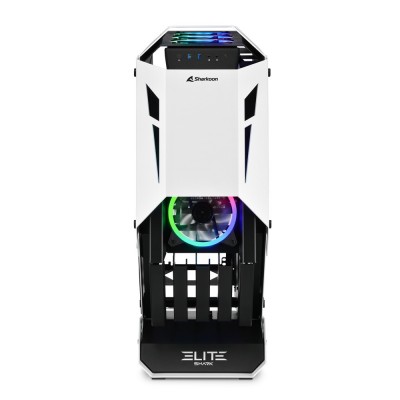 Case Sharkoon ELITE SHARK CA700 Tower Nero Bianco