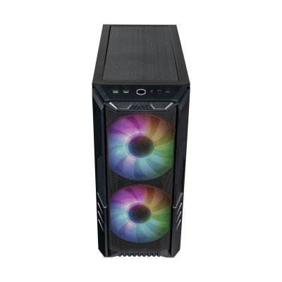 Case Cooler Master HAF 500, Midi-Tower ARGB Vetro Temperato Nero