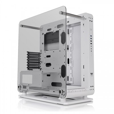 Case Thermaltake Core P6 vetro temperato Snow Midi-Tower Bianco