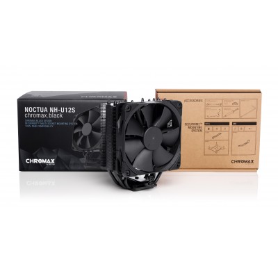 Dissipatore Noctua NH-U12S chromax.black 120mm