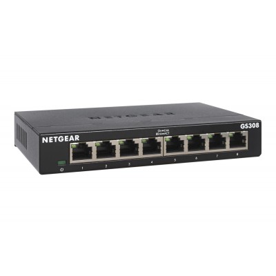 Switch NETGEAR 8-port 10 100 1000 GS308-300PES