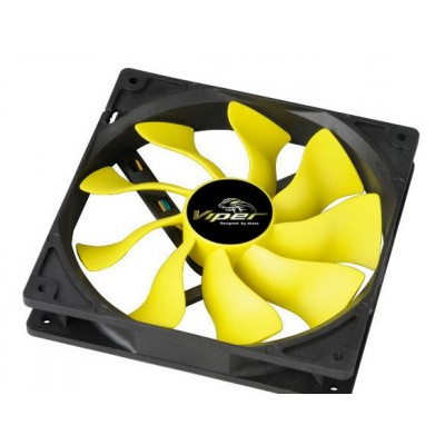 Ventola Akasa Viper PWM giallo 140mm