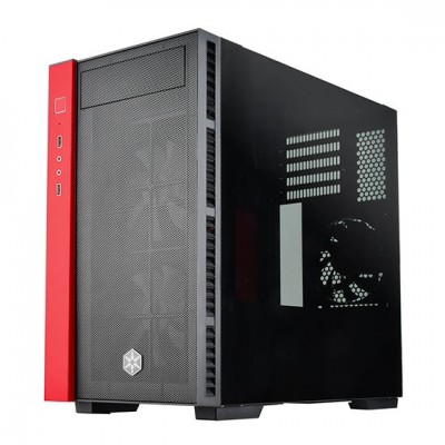 Case SilverStone Redline RL08 RGB Mini-ITX Nero