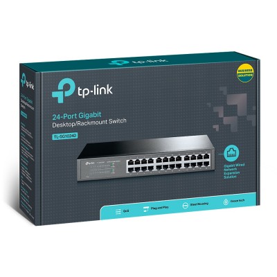 Switch TP-LINK 24 Porte Gigabit Desktop Rackmount