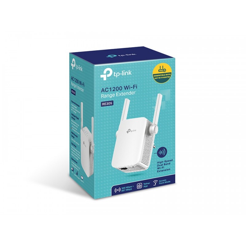 Range Extender Wi-Fi TP-Link RE305 AC1200