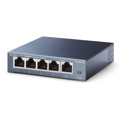 Switch TP-LINK TL-SG105 5 porte 10 100 1000Mbps Desktop