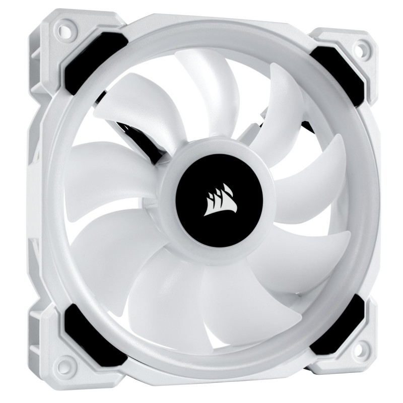 Ventola Corsair LL120 RGB Dual Light Loop PWM - 120mm Bianco