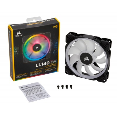 Ventola Corsair LL140 High Performance PWM (RGB) - 140mm