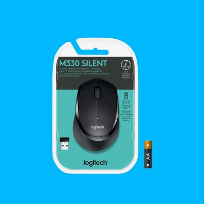 Mouse Logitech M330 Silent Plus Nero