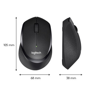 Mouse Logitech M330 Silent Plus Nero