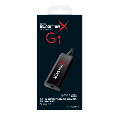 Schede Audio Creative Sound BlasterX G1  Portatile