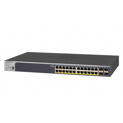 Switch NETGEAR Pro 24 Porte 10 100 Mbps GS728TPP-200EUS