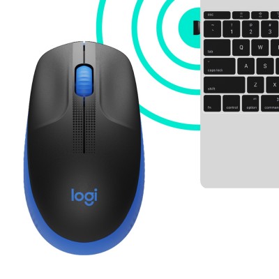 Mouse Logitech M190 Wireless blu 910-005907