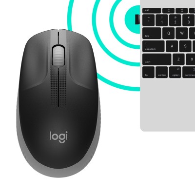 Mouse Logitech M190 Wireless grigio 910-005906