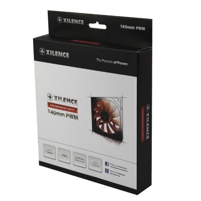 Ventola XILENCE Performance C case fan 140 mm, XPF140.R.PWM