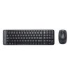 Tastiera Logitech MK220 RF Wireless QWERTY Italiano Nero