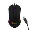 Mouse Techmade TM-PG-64 Ambidestro USB tipo A 3200 DPI