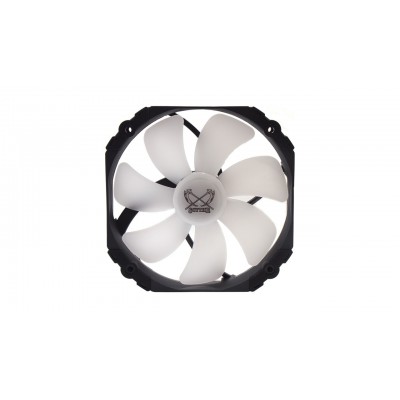 Scythe Kaze Flex 140 RGB PWM Case per computer Refrigeratore 14 cm Nero, Bianco