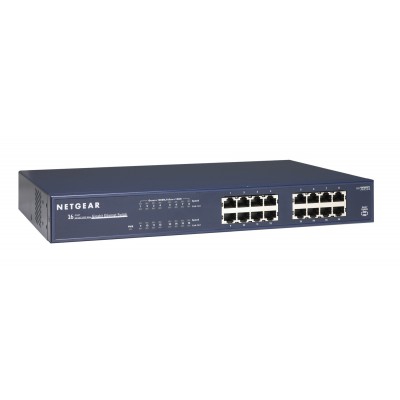 Switch NETGEAR Desktop Pro Safe 16-porte 10 100 1000 JGS516