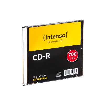 CD-R Intenso 700 MB box 10 pezzi