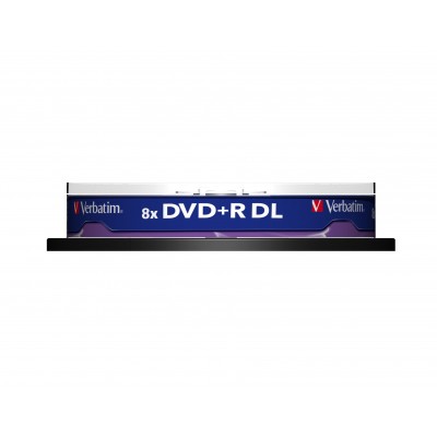 DVD+R DL Verbatim 8,5 GB box 10 pezzi