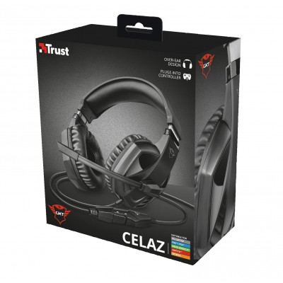 Cuffie Trust Gaming Trust GXT 412 Celaz Multiplatform 2.0 Nero