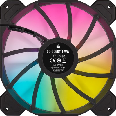 Ventola Corsair SP140 RGB ELITE 140mm Nero