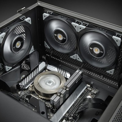 Ventola Thermaltake TOUGHFAN 120mm Nero Grigio