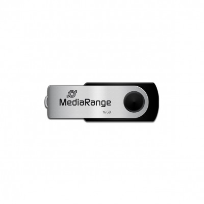 Pendrive MediaRange MR910 16 GB USB Type-A   Micro-USB 2.0 Nero, Argento