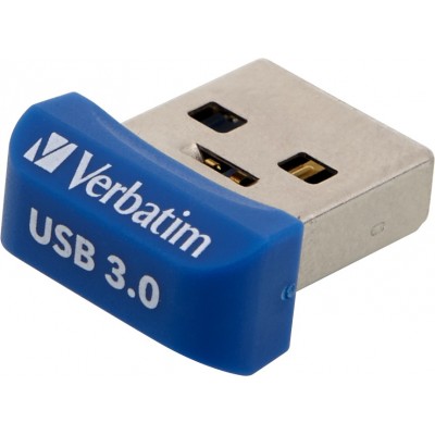 Pendrive Verbatim Store 'n' Stay NANO USB 3.0 64 GB Blu