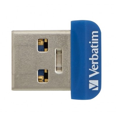 Pendrive Verbatim Store 'n' Stay NANO USB 3.0 64 GB Blu