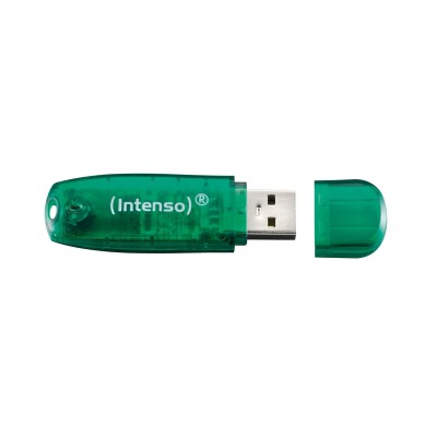 Pendrive Intenso Rainbow Line USB 8 GB 2.0 Verde