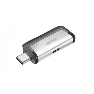 Pendrive SanDisk Ultra Dual Drive USB Type-C 64 GB USB Type-A   USB Type-C 3.2 Nero, Argento