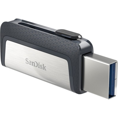 Pendrive SanDisk Ultra Dual Drive USB Type-C 32 GB USB Type-A   USB Type-C 3.2 Nero, Argento