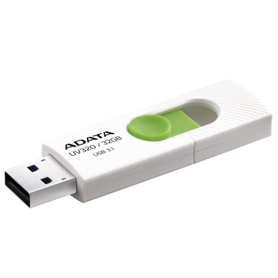 Pendrive ADATA UV320 32 GB USB 3.2 Verde, Bianco