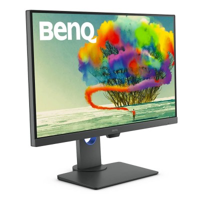 Monitor BenQ PD2705Q 27'' WQHD IPS HDMI DisplayPort USB-C LED Grigio Scuro